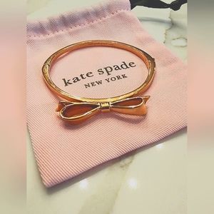 Kate Spade Rose Gold Bow Bracelet